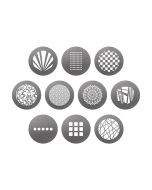 Westcott Pattern Gobo Pack by Lindsay Adler for Optical Spot - Pack of 10, Creative Effects, 4763