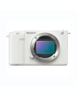 Sony Alpha ZV-E1 Full-Frame Interchangeable Lens Mirrorless Vlog Camera, Body Only, White