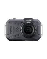 Pentax 16.35MP WG-1000 Digital Camera, Gray, BSI CMOS Sensor, 4x Optical Zoom, 2.7 Inch 230K-Dot LCD