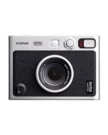 Fujifilm INSTAX MINI EVO Hybrid Instant Camera, 28mm f/2 Lens, 10 Lens/Film Effect, Bluetooth, Black