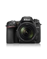 Nikon D7500 DSLR Camera with 18-140mm VR Lens Kit, F Mount, 20.9 MP, 4K UHD, 8 fps, Touchscreen LCD