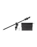 Westcott Mini-Boom Arm and Weight Bag, Supports Up to 11 lbs, Compact, Indoor/Outdoor Shoots, 9940