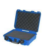 Nanuk 910 Hard Case with Foam, Rugged Protective Shell and PowerClaw Latches, Blue, 910S-010BL-0A0