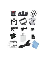 Minolta 5K Ultra HD Action Camcorder Kit with 24MP Still Photos, WiFi & Waterproof Housing, MNX5K1