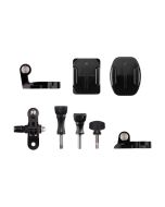 GoPro Grab Bag with Spare Camera Mounting Parts for HERO13/12/11 Black, Adhesive Mounts, AGBAG-002