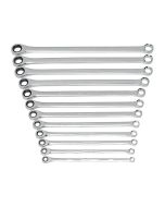 Gearwrench 12-Piece 72-Tooth 12 Point XL GearBox™ Double Box Ratcheting Metric Wrench Set, 85988