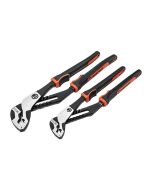 Crescent 2 Piece Z2™ K9™ V-Jaw Dual Material Tongue and Groove Plier Set with Grip Zone™ Handles