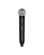 Shure GLXD2+ Dual-Band Wireless Handheld Transmitter with SM58 Microphone For GLX-D+, Z3: 2.4, 5.8 GHz