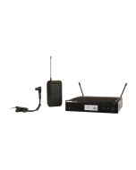 Shure BLX14R/B98 Rackmount Wireless Instrument System with WB98H/C Clip-On Mic