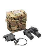 AGM Global Vision UNVG NW1 Gen 2+ White Phosphor Level 1 Night Vision Goggle, 1x Magnification