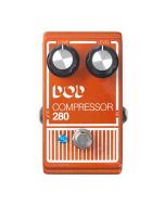 DigiTech DOD Compressor 280 Dynamics Compression Pedal, Aluminum Construction, True Bypass, Orange