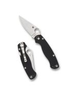 Spyderco Para Military® 2 Folding Knife, 3.45In CPM S45VN Steel Blade, Black G-10 Handle, Compression Lock