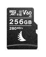 Angelbird 256GB AV PRO microSDXC V60 UHS-I Memory Card with microSD to SD Adapter