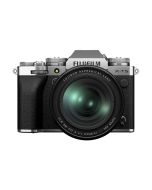 Fujifilm X-T5 40MP Mirrorless Camera with XF 16-80mm f/4 R OIS WR Lens, Wi-Fi/Bluetooth, Silver