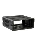 SKB 4U rSeries Rack, Roto-Molded Polyethylene, Waterproof Gasket Lids, Twist Latches, 1SKB-R4U