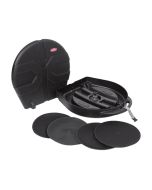 SKB Cases Rolling Cymbal Vault, Holds Up to Eight 24 Inch Cymbals, Padded Dividers, Wheels
