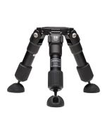 Benro 75mm Hi-Hat Aluminum Tripod, 165 lb Load, 3.1–11 Inch Height, 2.8 lb Weight, w/ Case & Spiked Feet