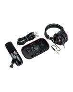 Focusrite Vocaster Two Studio 1-Person Podcasting Kit, Dual-Input Audio Interface with 2 HP Out