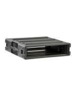SKB 2U rSeries Rack, Roto-Molded Polyethylene, Waterproof Gasket Lids, Twist Latches, 1SKB-R2U