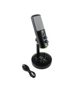 Mackie Chromium USB Condenser Microphone with Built-in 2-Channel Mixer & 4 Polar Patterns