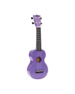 Mahalo Ukuleles MR1PP Rainbow Series Soprano Ukulele, Graph Tech NuBone XB Saddle, Mahogany Bridge, Purple