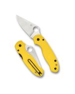 Spyderco Para® 3 Lightweight Salt® Knife, CPM MagnaCut® Steel, Yellow FRN Handle with Compression Lock