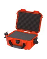 Nanuk 904 Case with Foam, Waterproof Equipment Storage Case, Orange, 904S-010OR-0A0