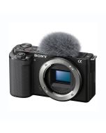 Sony Alpha ZV-E10 APS-C Interchangeable Lens Vlog Camera, Body Only, 24MP, 4K/30p, Black