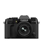 Fujifilm X-T50 40.2MP Mirrorless Camera with XC 15-45mm f/3.5-5.6 OIS PZ Lens, 6.2K Video, Black
