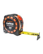 Lufkin 1-3/16-Inch x 10m/33ft. SHOCKFORCE™ G1 Dual Sided Tape Measure, Matte Nylon-Coated Blade