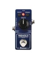 Ibanez TRMINI Tremolo Pedal, Analog Circuitry with Wave, Speed, Depth Controls & True Bypass