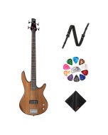 Ibanez GSR100EXMOL 4-String Right-Hand Bass with POWERPAD Strap, Waith Picks & Cloth, Mahogany Oil Finish