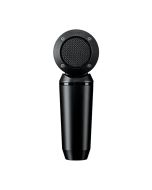 Shure PGA181 Side-Address Cardioid Condenser Microphone with Stand Adapter & Zipper Pouch – Black