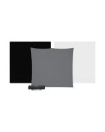 Westcott 8 ft. x 8 ft. X-Drop Pro 3-Pack Backdrop Kit, For Photos & Videos, Wrinkle-Resistant, Multi-Color