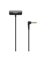 Sony Compact Stereo Lavalier Microphone, Omnidirectional Pickup, 360° Rotatable Clip