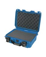 Nanuk 915 Hard Utility Case with Foam, Waterproof and Crushproof Design, Blue, 915S-010BL-0A0