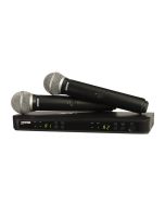 Shure BLX288/PG58 Dual Wireless Microphone System with 2 PG58 Handheld Transmitters