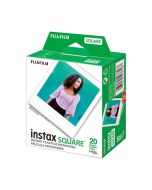Fujifilm INSTAX SQUARE Instant Film, 20 Exposures, Glossy Finish, Vibrant Colors & Sharp Detail