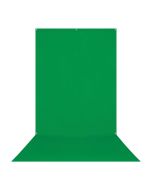 Westcott 5 ft. x 12 ft. X-Drop Wrinkle-Resistant Sweep Backdrop, Chroma-Key Green Screen, 579S