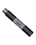 Shure A15HP In-Line High Pass Filter, Rolls Off Low-Audio Frequencies, Reduces 60 Hz Electrical Hum