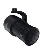 Mackie EM-99B Cardioid Dynamic Broadcast Mic w/ Shockmount, Pop Filter & Desktop Stand, XLR