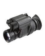 AGM Global Vision PVS14 3AW1 1x26mm f/1.2 Gen 3 Level 1 White Phosphor Night Vision Monocular, Black
