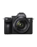 Sony Alpha 7 III Full-Frame Interchangeable Lens Camera & Lens Kit, 24.2MP, 10fps, 4K/30p, Black