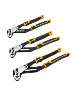 Gearwrench 3 Piece PITBULL K9™ Straight Jaw Dual Material Tongue and Groove Pliers Set