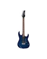 Ibanez GRX70QA RG GIO Series Electric Guitar, GRX Bolt-On Maple Neck, Transparent Blue Burst