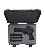 Nanuk 910 Case with Custom Foam for Optic Ready Pistol, Impact Resistant, Black, 910S-080BK-0A0-21312