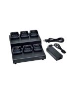 Standard Horizon 6-Unit Multi Charger, Operating Temperature Range +32°F to +104°F (0°C to +40°C)