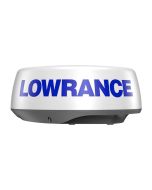 Lowrance HALO20 Radar, 20 Inch Compact Dome, 24 nm Range, MARPA, Pulse Compression, InstantOn, IPX6