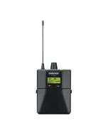 Shure P3RA Premium Wireless Bodypack Receiver, High-Contrast LCD Screen with Menu-Based Navigation