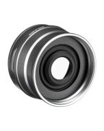 Fujifilm WCL-X100 II Wide Conversion Lens for X100F Cameras, 0.8x Magnification, 28mm, Silver